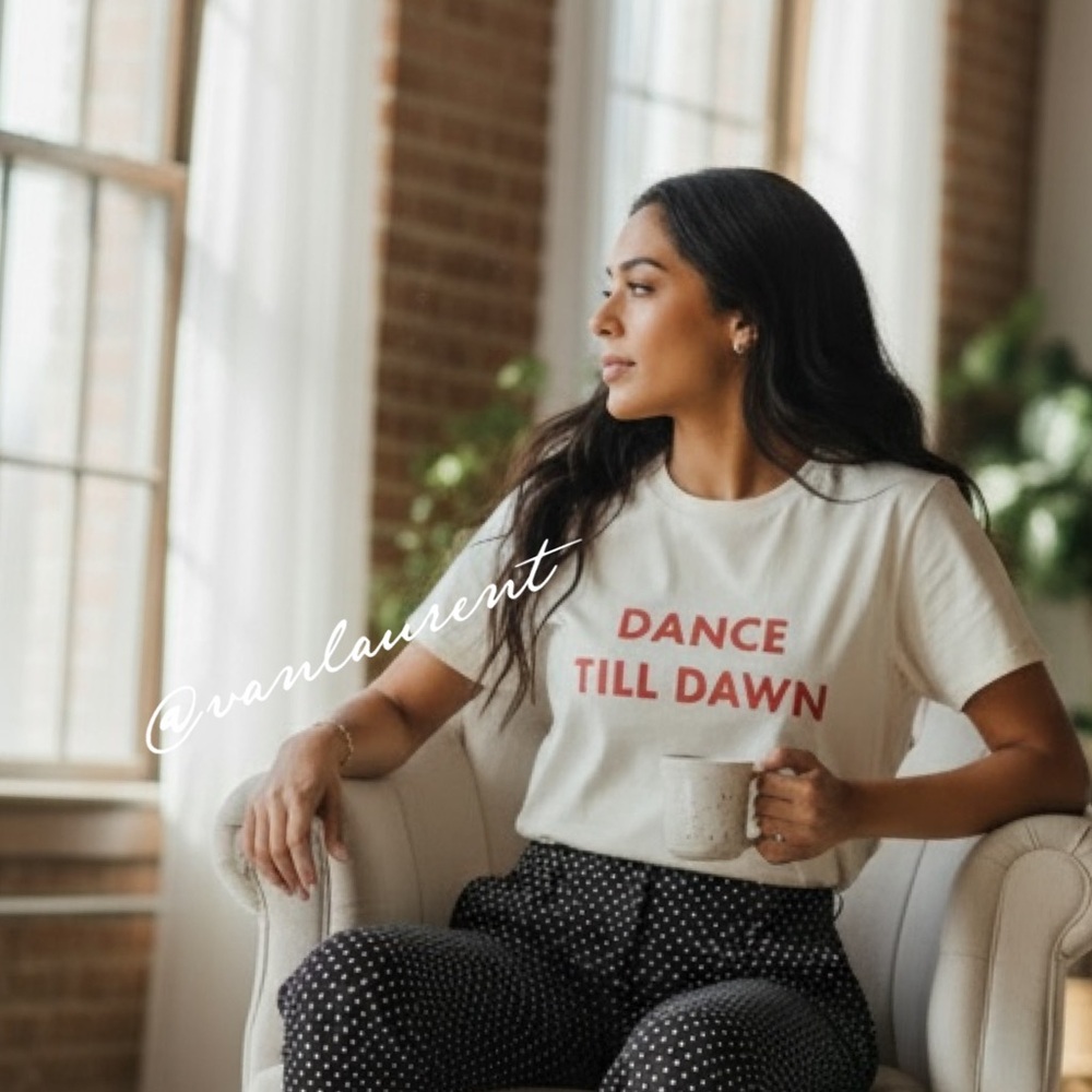 Kate Spade Dance Til Dawn Tee